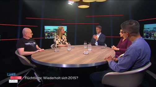Links. Rechts. Mitte - Duell der Meinungsmacher Staffel 3 Folge 27: Flüchtlingssturm auf Lampedusa: Verlieren wir die Kontrolle?