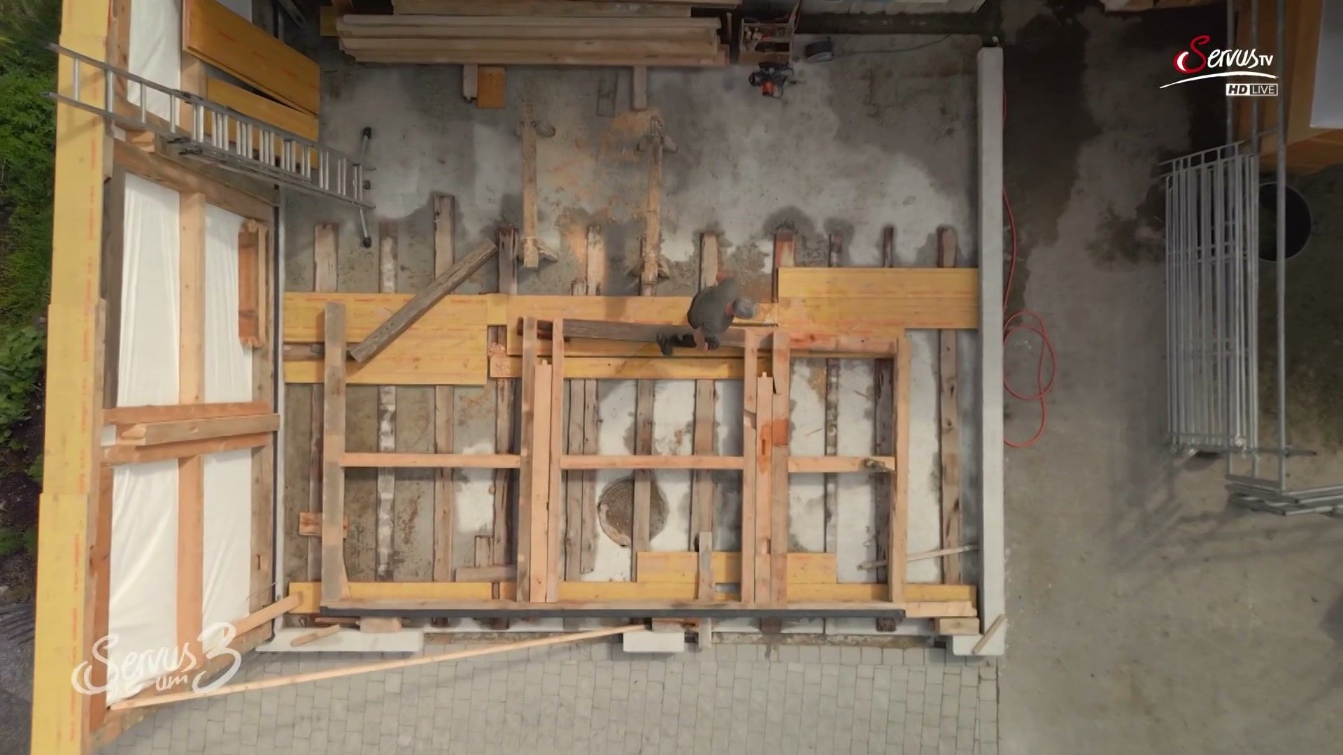 9. April - Servus um 3