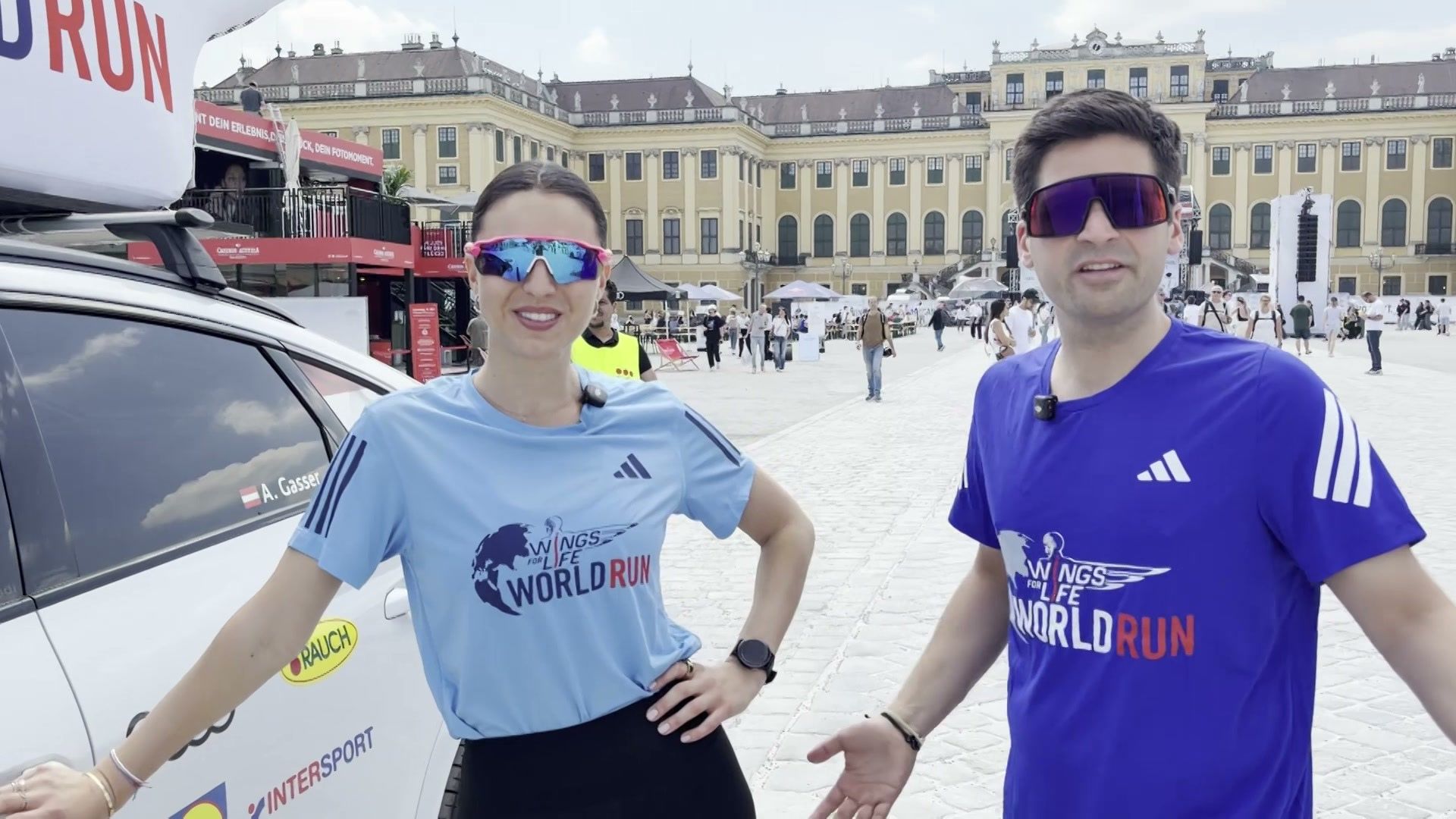 Hinter den Kulissen beim Wings for Life World Run in Wien