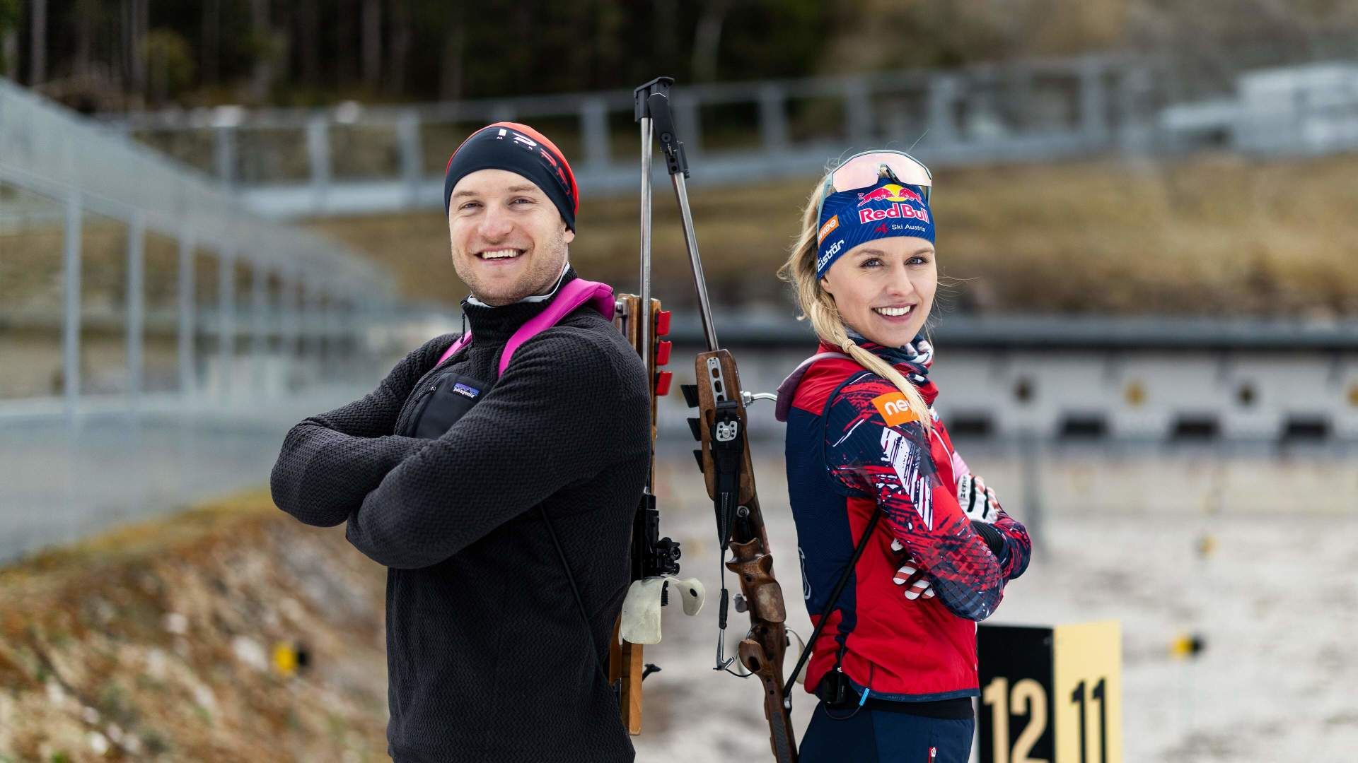 Sascha Huber vs. Anna Gandler: Extreme des Biathlons