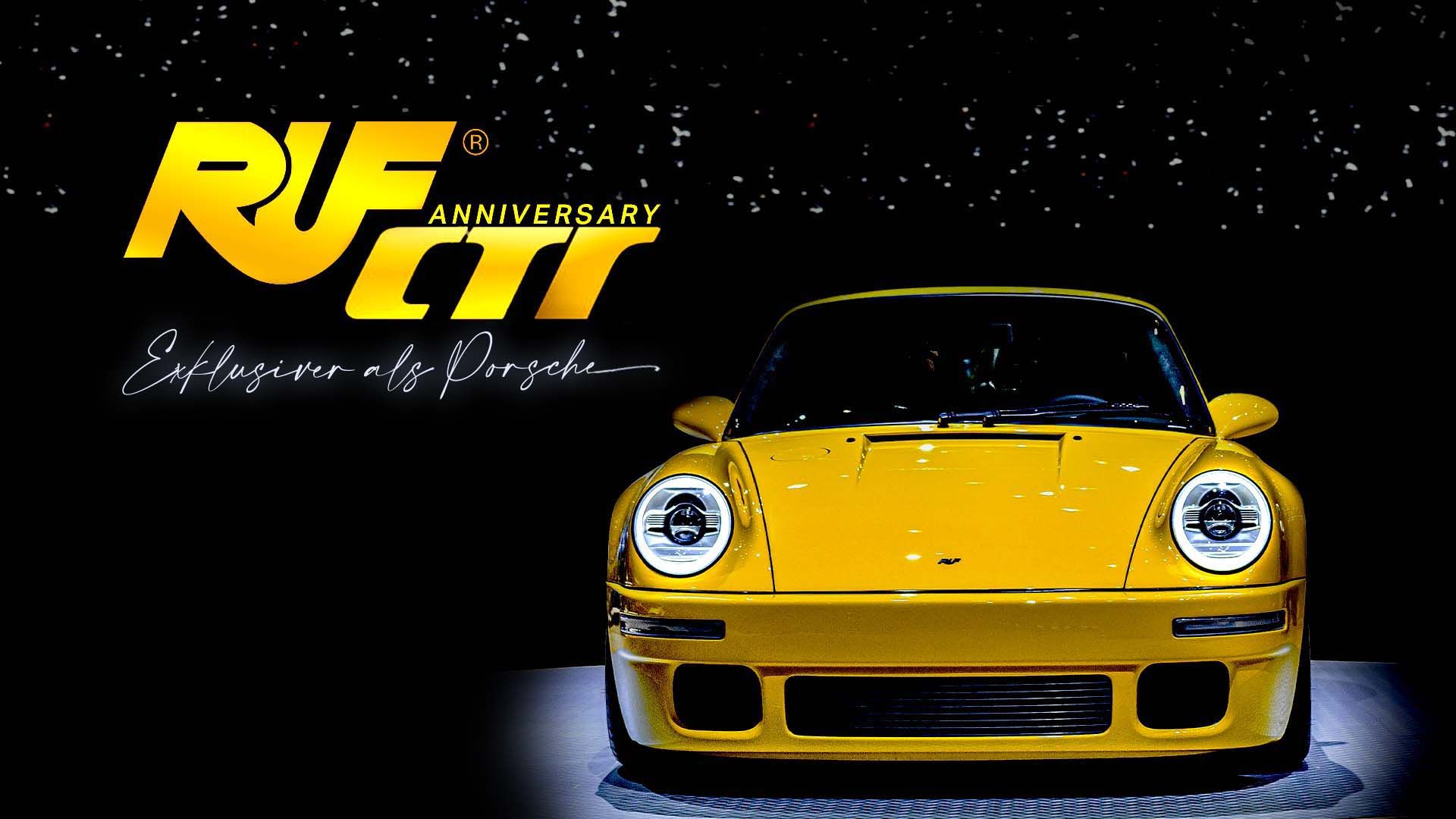 RUF CTR Anniversary - Exklusiver als Porsche