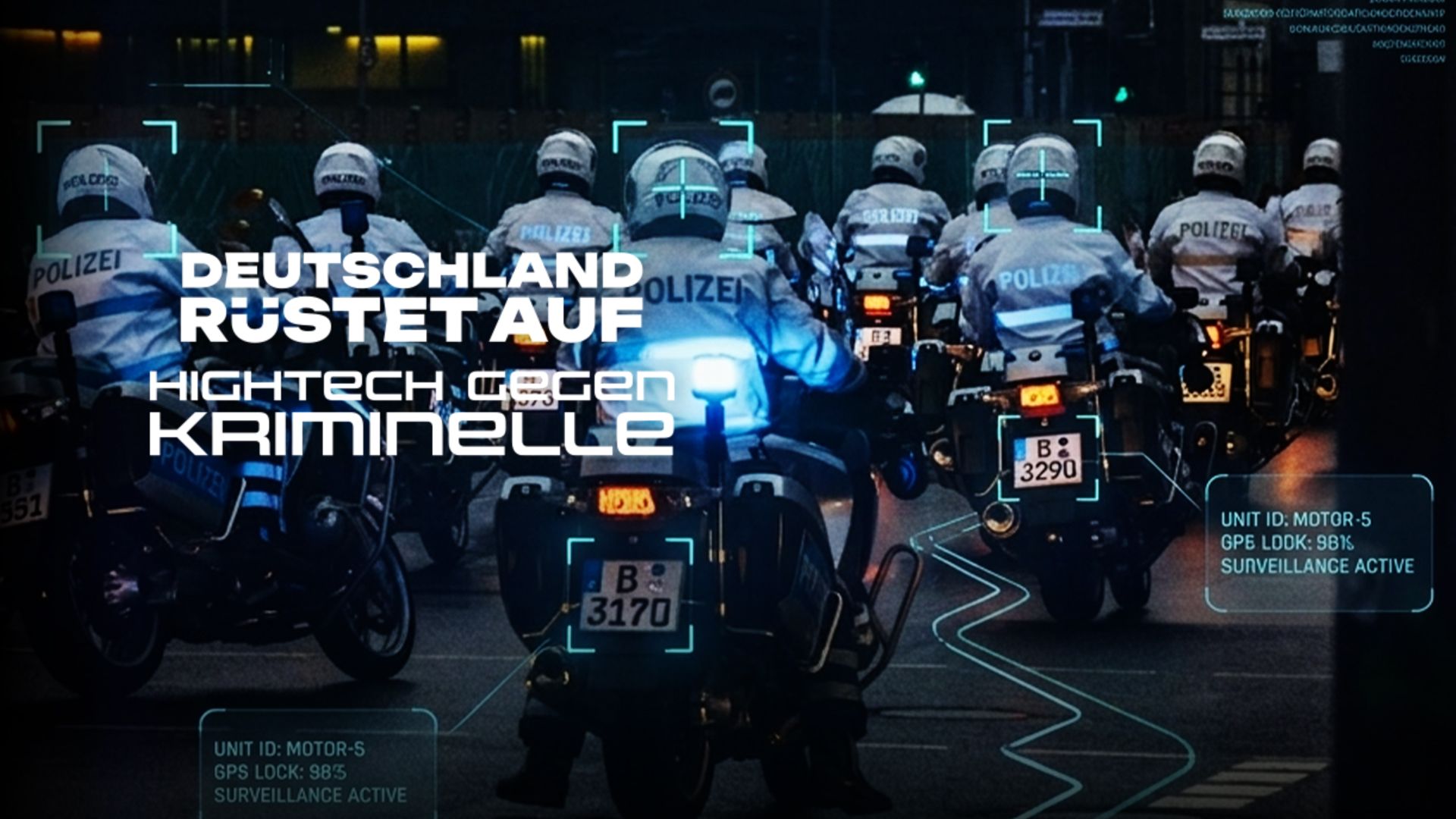 Deutschland rüstet auf - Hightech gegen Kriminelle