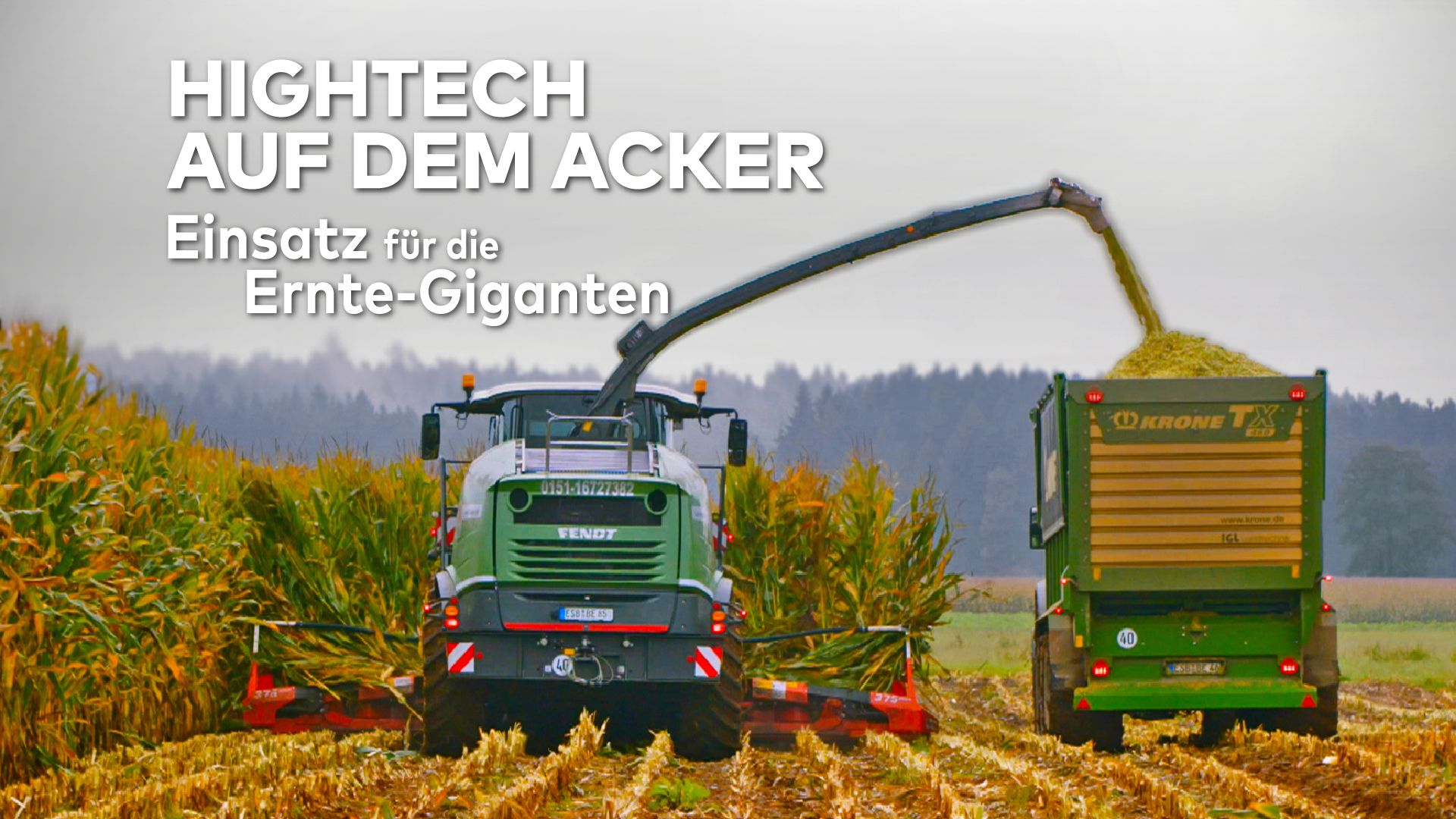 Hightech auf dem Acker - Einsatz für die Ernte-Giganten