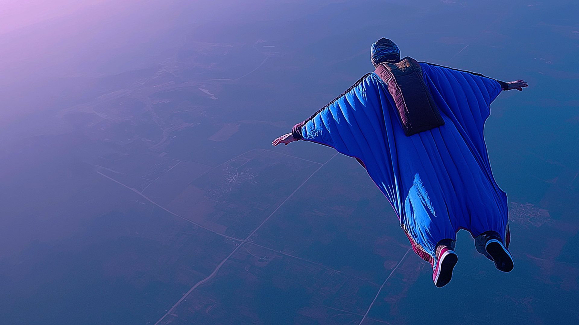 Vogelflug - Wingsuiter