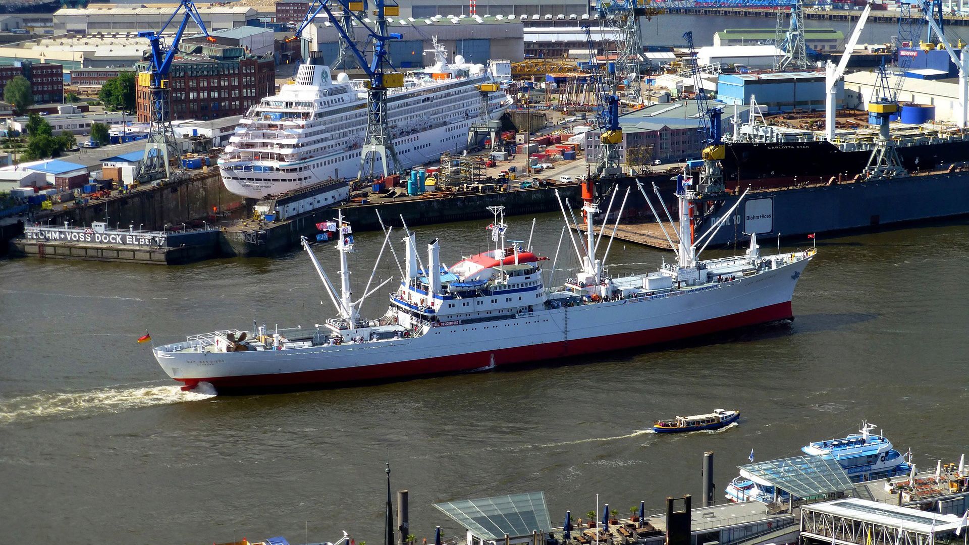 Große Pötte und schwere Lasten - Malochen im Hamburger Hafen