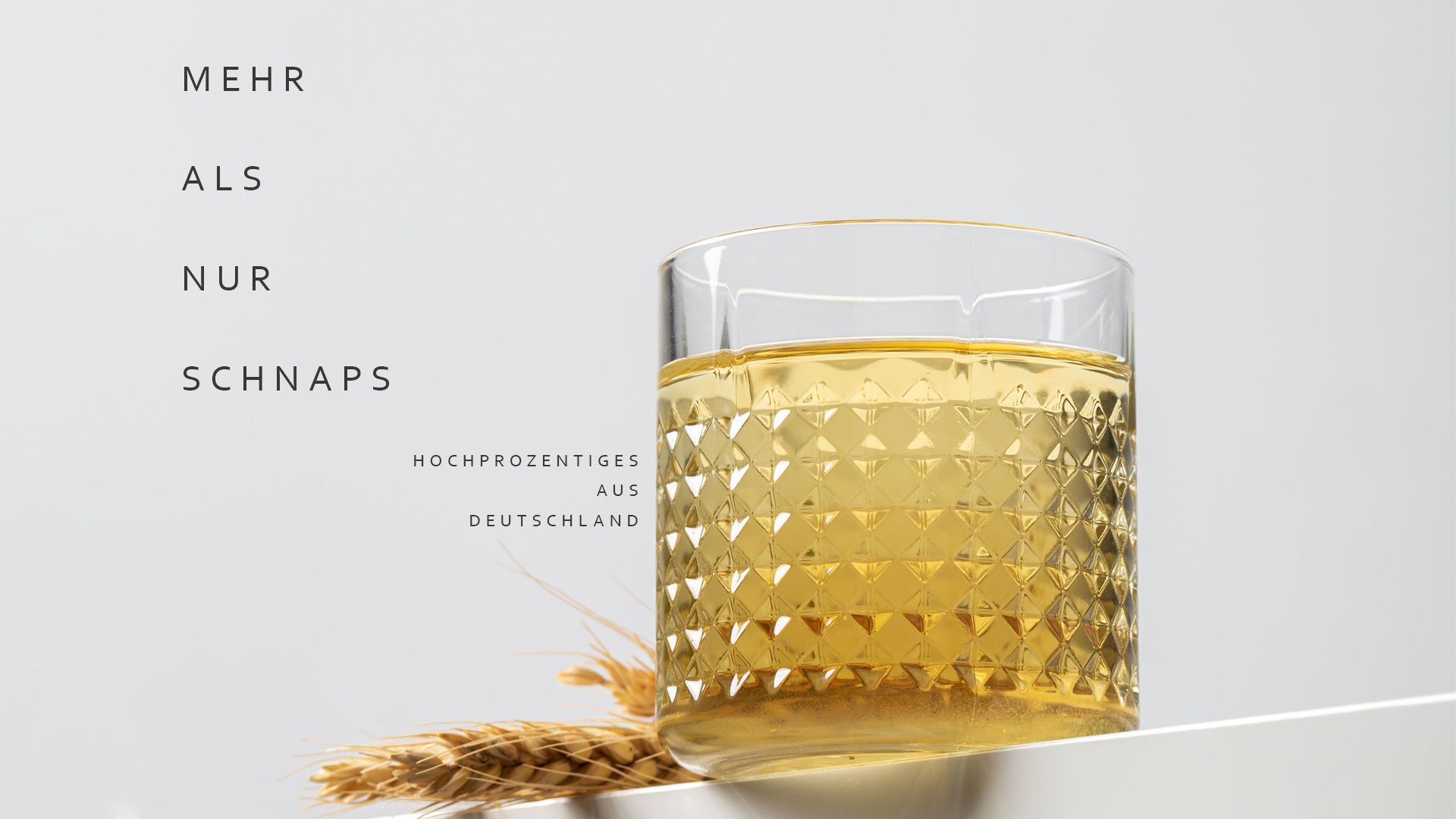Mehr als nur Schnaps - Hochprozentiges aus Deutschland