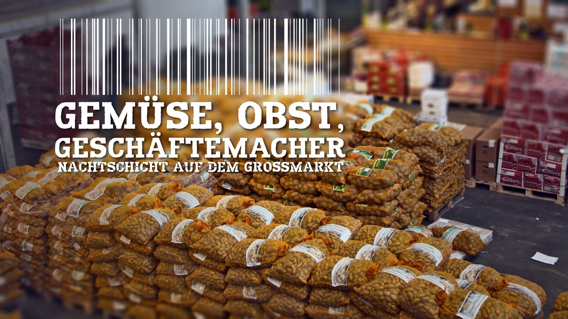 Gemüse, Obst, Geschäftemacher - Nachtschicht auf dem Großmarkt