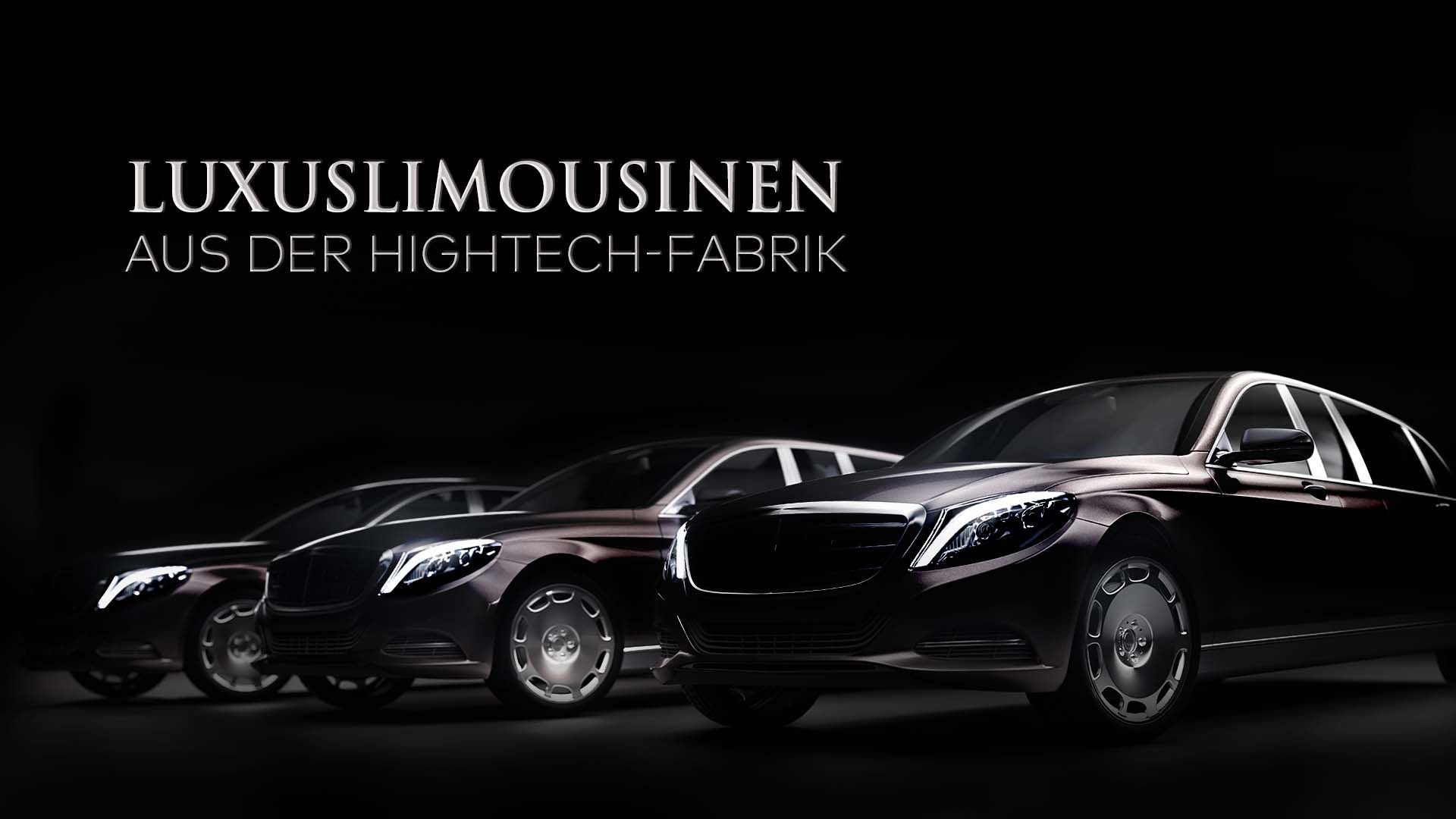 Luxuslimousinen aus der Hightech-Fabrik
