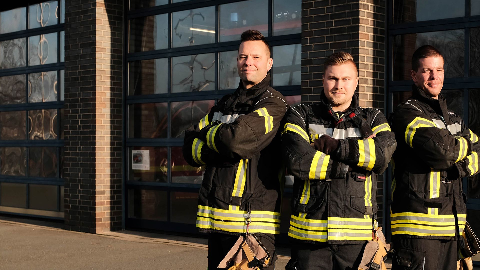 112: Feuerwehr im Einsatz
