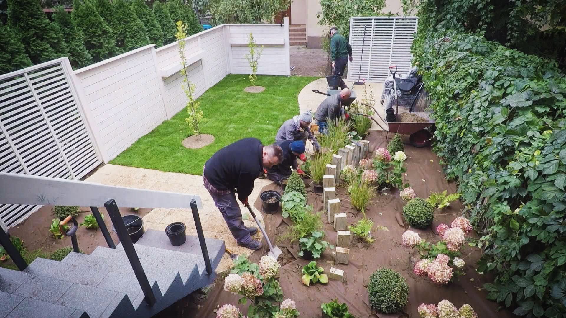 Ein Mini-Garten für die Großfamilie
