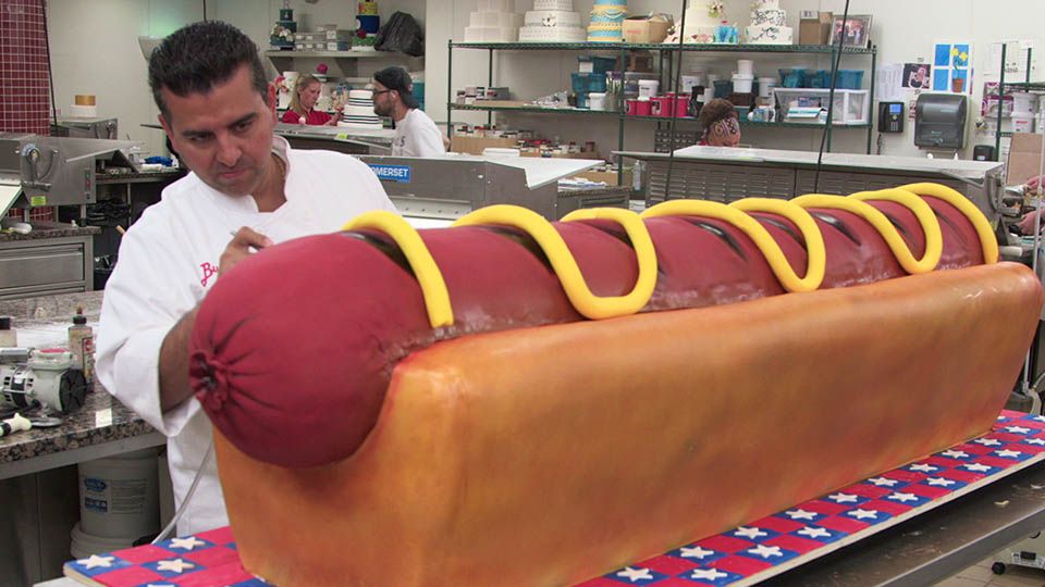Das Hot-Dog-Wettessen