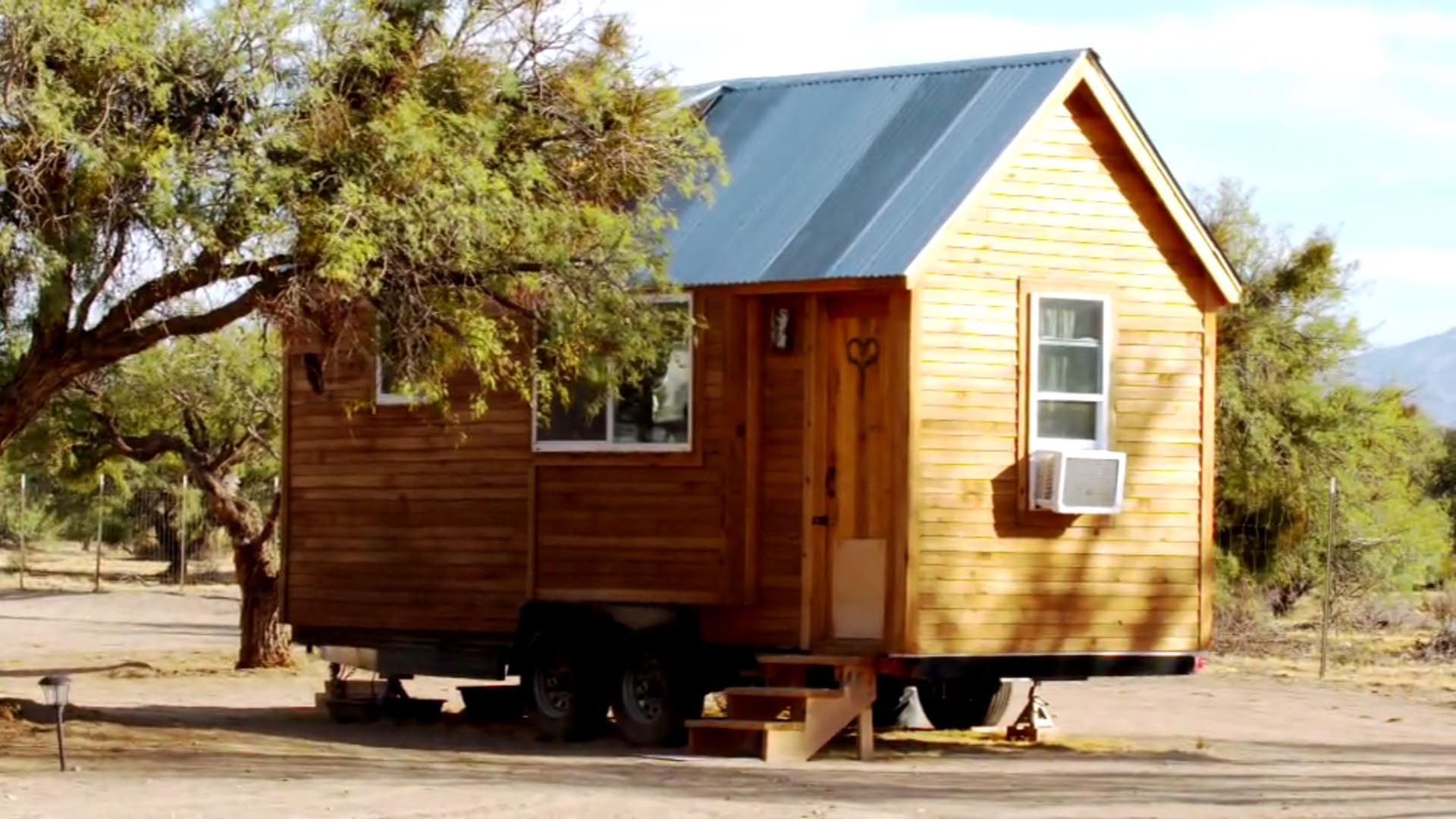 Tiny House in der Wüste