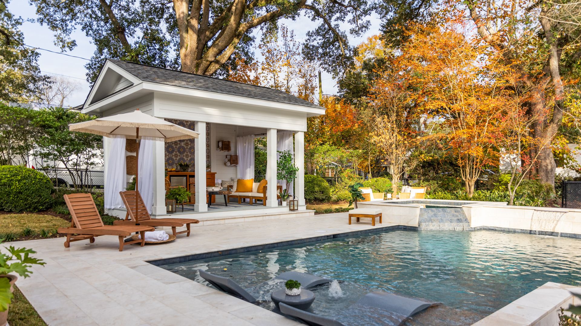 Ein Pool mit Stil
