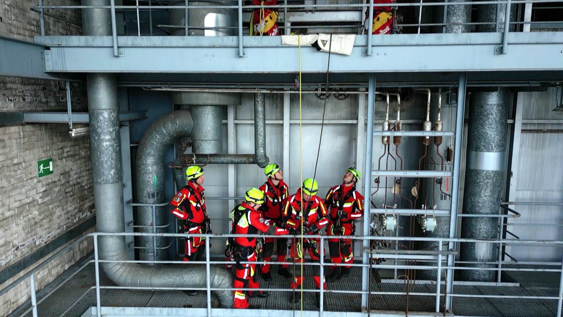 Höhenretter - Training mit Hindernissen
