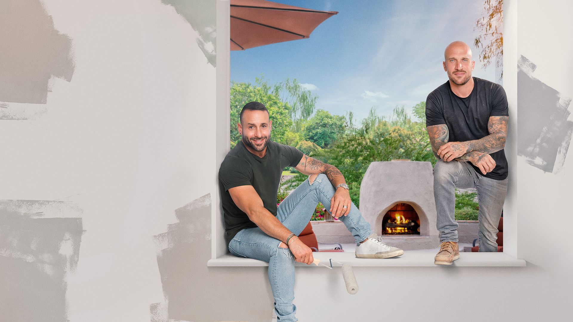 Zwischen Haus und Hecke