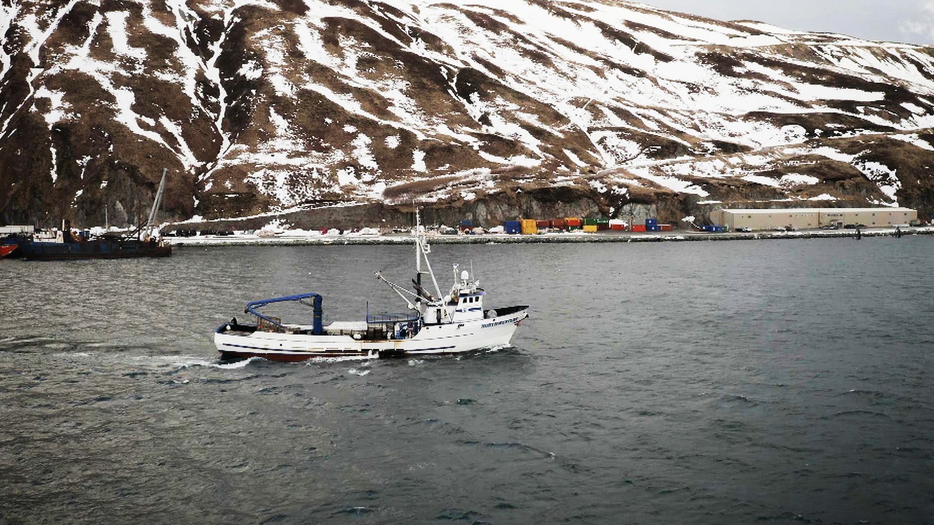 Voller Körpereinsatz in der Kälte