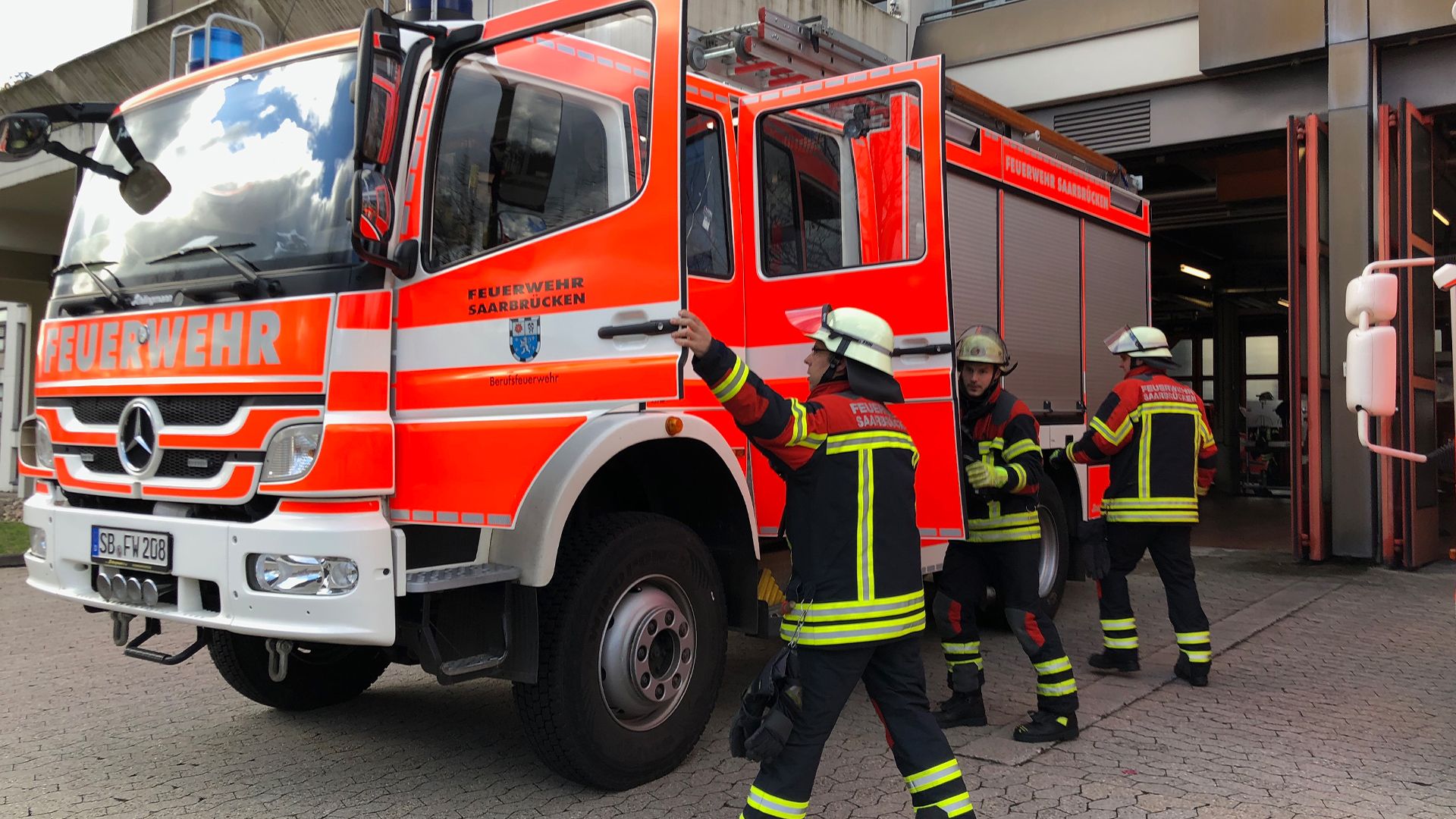 Feuer im Kaufhaus