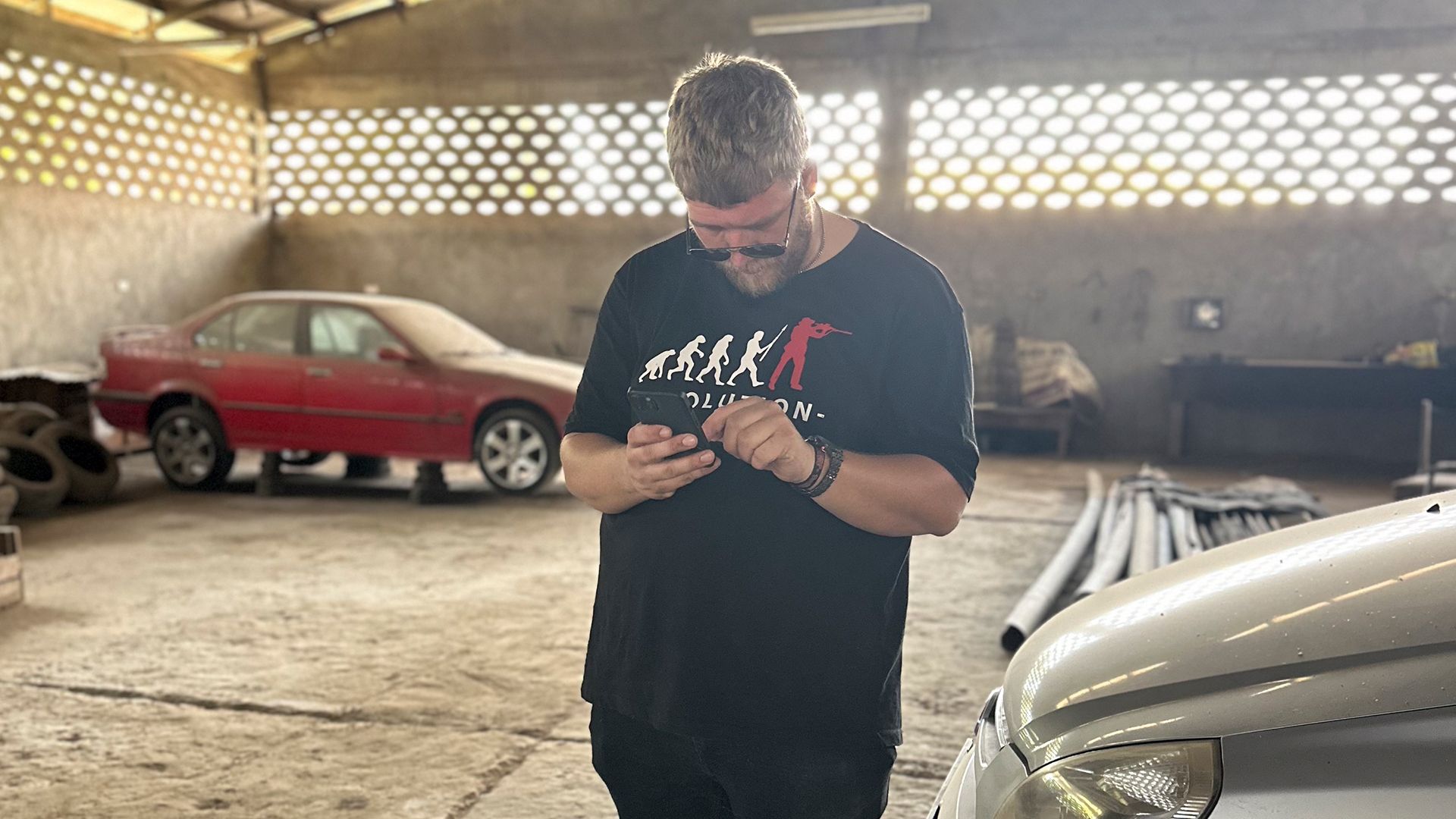 Schrauben auf afrikanische Art