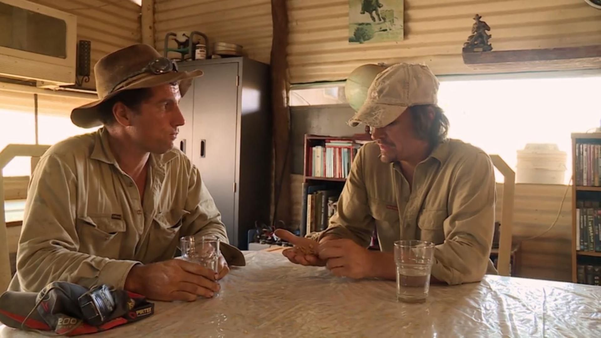 Ein Camp im Outback