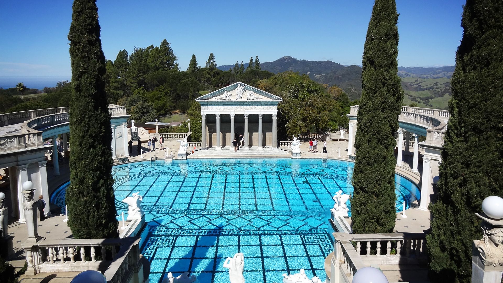 Hearst Castle und Villa Belvedere