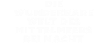 Die wunderbare Welt des Mittelmeers bei Nacht