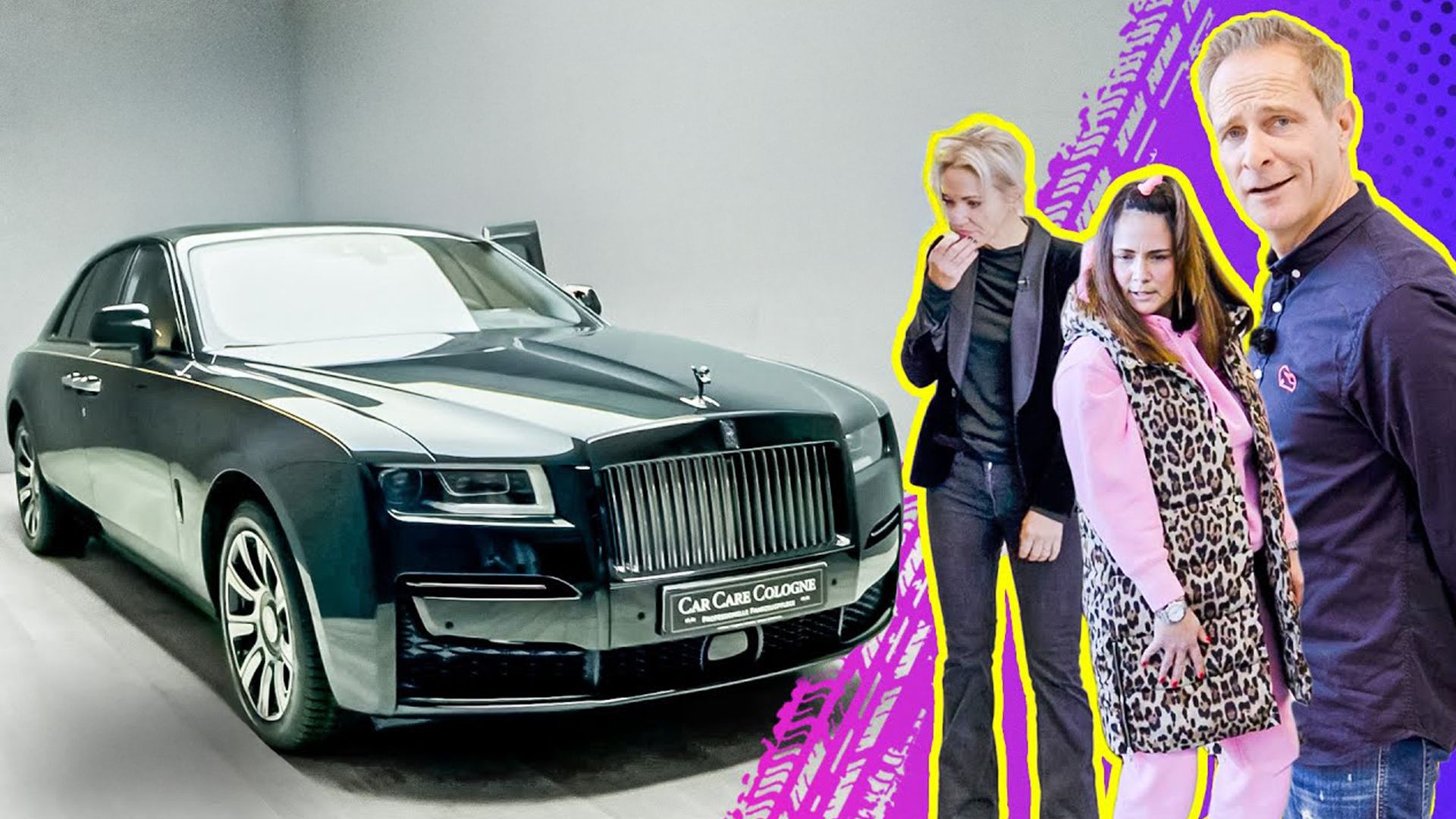 Janky & Steffi im Rolls-Royce chauffiert | Champagnersause im Black Badge Ghost