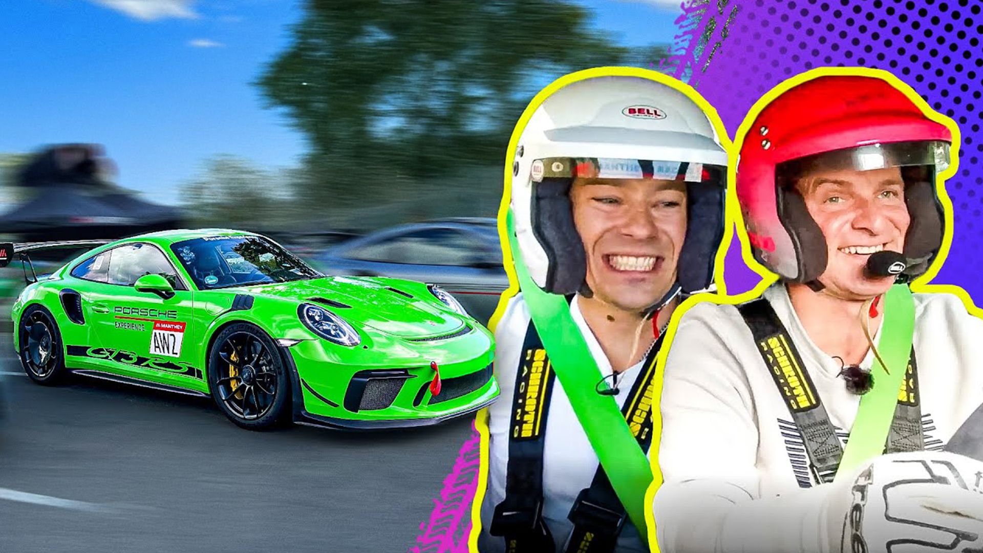 Abonnenten über Nordschleife jagen 😅 Porsche 911 GT3 RS MR x Fiat Multipla