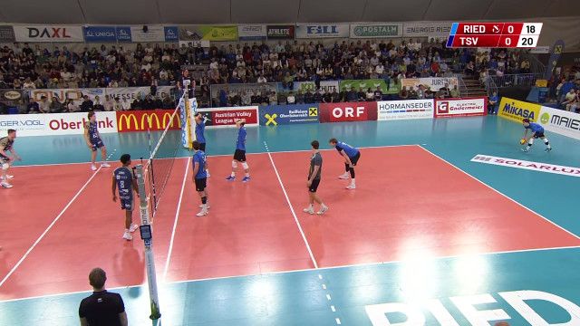 Volleyball Herren Austrian Volley League: Ried/Innkreis - Hartberg (in voller Länge)