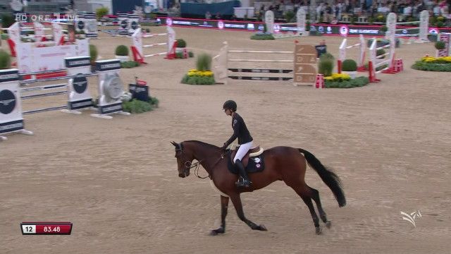 Pferdesport Global Champions Tour CSI5* Wien: Teambewerb 1. Runde