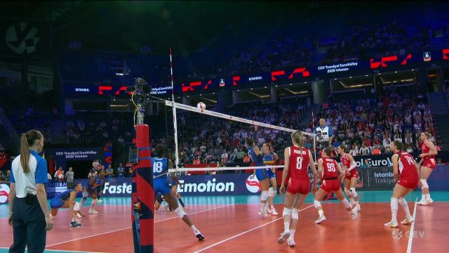 Volleyball Damen EM 2026: Semifinale 2 aus Istanbul (in voller Länge)