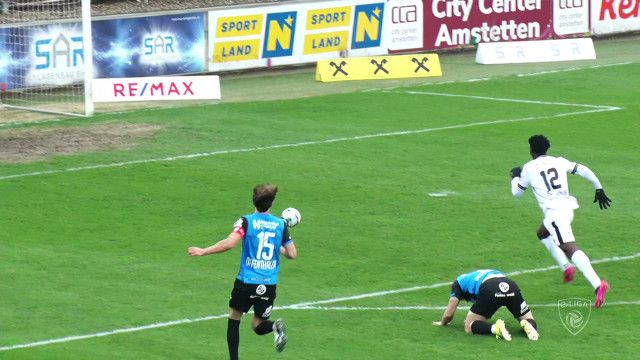 Fußball 2. Liga: Amstetten - SW Bregenz