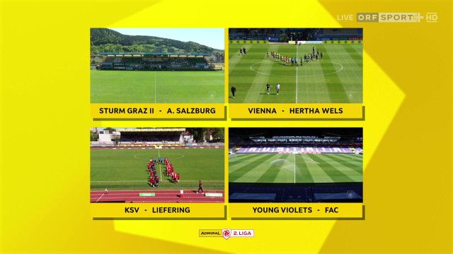 Fußball 2. Liga: 28. Runde - Konferenzschaltung