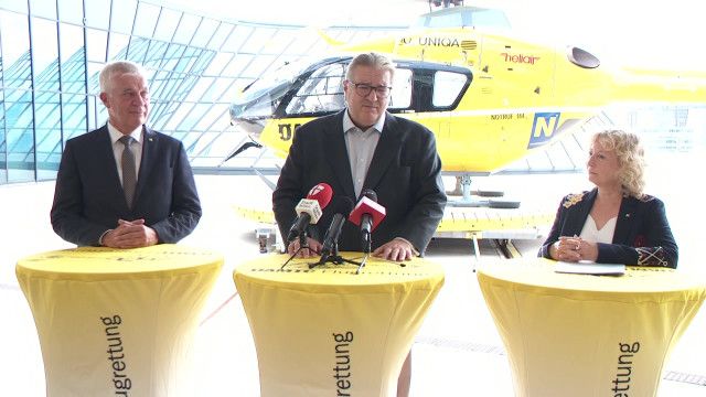 Pressekonferenz der Stadt Wien: "Finanzierung Wiener Flugrettung"