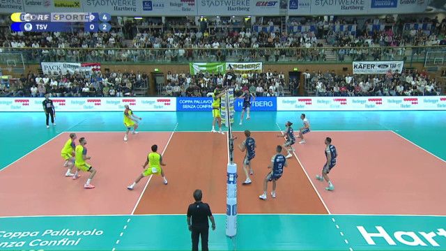 Volleyball Herren Turnier Halbfinale: Hartberg - Verona