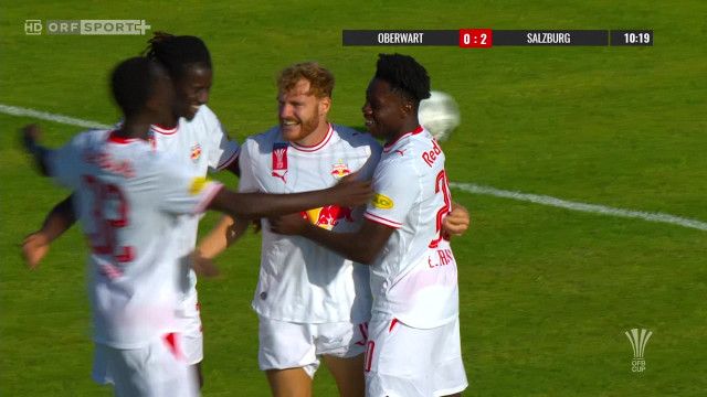 ÖFB Cup 1. Runde: Oberwart - Red Bull Salzburg, Highlights