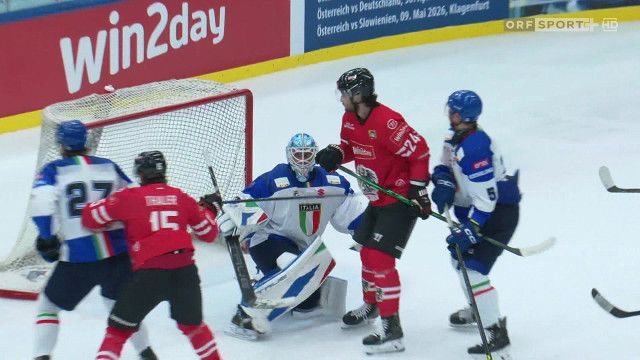 Eishockey Länderspiel: Österreich - Italien, Highlights