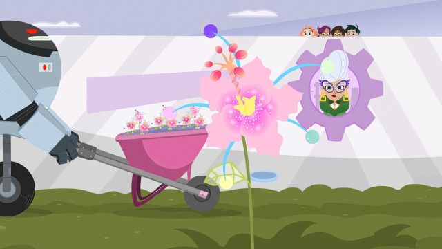 Galapagos X: Die Bling-Blumen