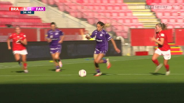 Fußball Frauen CL-Qualifikation: Brann - Austria Wien