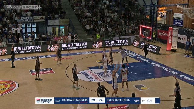 Basketball Herren Superliga Finale 2: Oberwart - Kapfenberg, Highlights