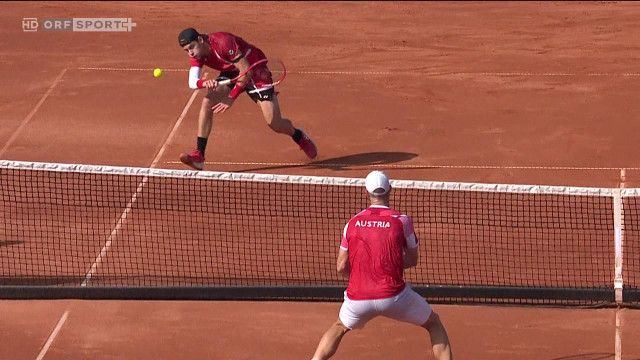 Tennis Davis Cup Qualifiers: Österreich - Belgien, Highlights aus Wien