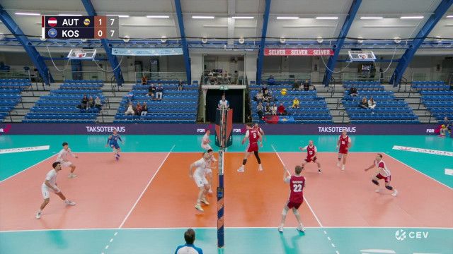 Volleyball EM-Qualifikation Herren 2026: Österreich - Kosovo (in voller Länge)
