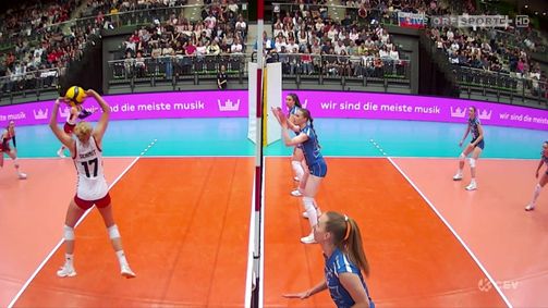 Volleyball EM-Qualifikation 2026 Volleyball EM-Qualifikation 2026 Folge 19: Volleyball EM-Qualifikation Damen: Slowakei - Österreich