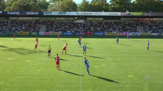 ÖFB Cup 2. Runde: Vorwärts Steyr - Hartberg (in voller Länge)