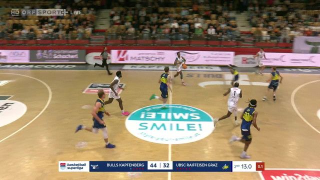 Basketball Herren Superliga Semifinale 1: Kapfenberg - UBSC Graz