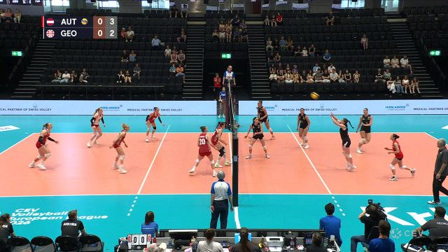 Volleyball EM-Qualifikation Damen 2026: Österreich - Georgien (in voller Länge)