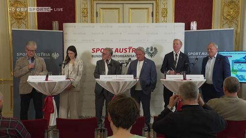 Pressekonferenz: Fußball Pressekonferenz: Fußball Folge 3: Pressekonferenz von Sport Austria: "Sparmaßnahmen Sport"