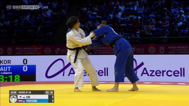 LIVE Judo Weltmeisterschaft Baku 2026: Tag 4