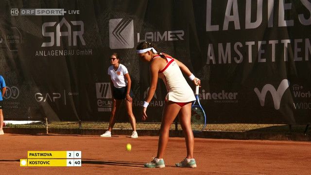 Tennis ITF W100 Ladies Open Amstetten 2026: Tag 4 - Viertelfinale