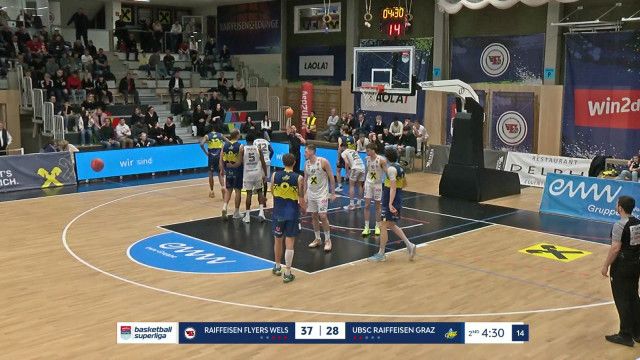 Basketball Herren Superliga: Wels - UBSC Graz, Highlights
