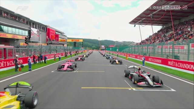 Formel 2 - 8. Station: Spa - Feature Race